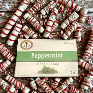 African Indian Herbs (AIH): Peppermint Soap - 5 oz. Herbal soap Bundle 4/$30